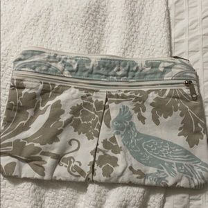 Logan & Lenora lined diaper clutch/pouch.